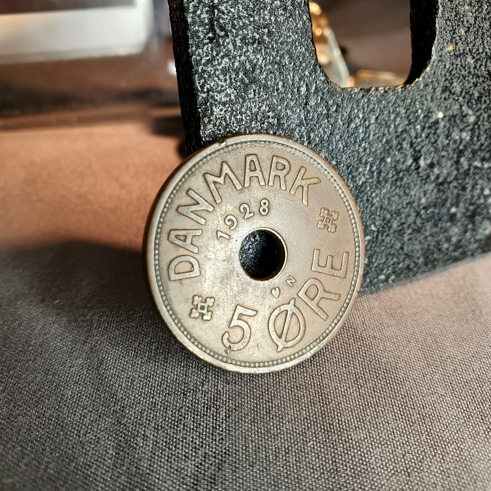 Denmark 1928 5 Øre - Christian X KM-828.2 Bronze